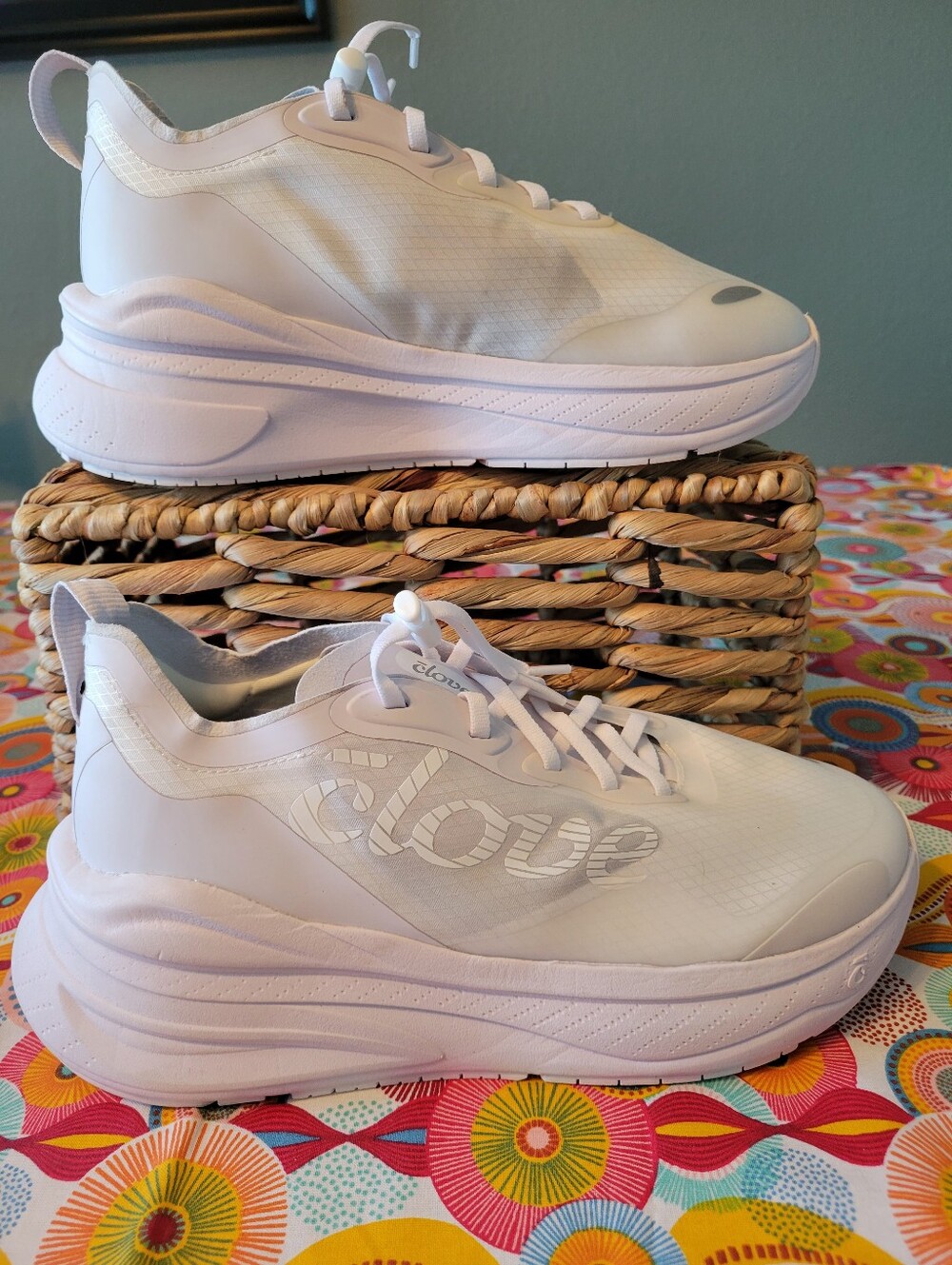 Clove Women's Alto Sneakers Shoe Brilliant White Size 9